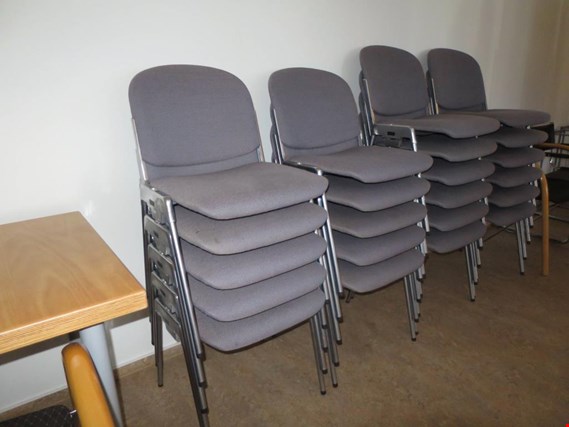 Used 22 stacking chairs for Sale (Trading Premium) | NetBid Industrial Auctions