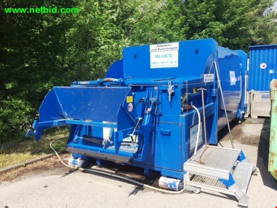 Used Beringer Reducer BPX5-MB Waste compactor container for Sale (Auction Premium) | NetBid Industrial Auctions