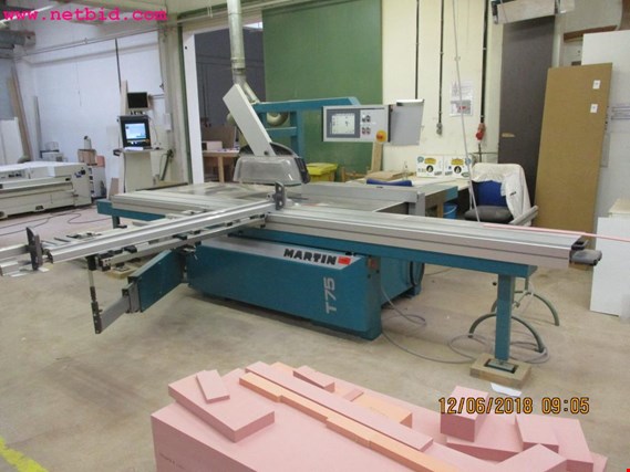 Used Martin T75 PreX sliding table saw for Sale (Auction Premium) | NetBid Industrial Auctions