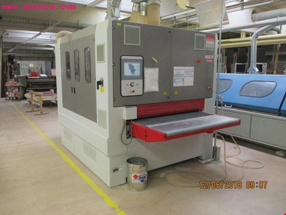 Used Weber KSF-3-1350-DCFB fine and cross sanding machine for Sale (Auction Premium) | NetBid Industrial Auctions