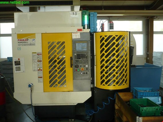 Used Fanuc Robodrill Plus Alpha-D21MiB5 High Power Version CNC machining center for Sale (Online Auction) | NetBid Industrial Auctions