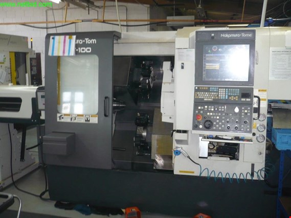 Used Nakamura-Tome WT-100MMY CNC automatic lathe for Sale (Auction Premium) | NetBid Industrial Auctions