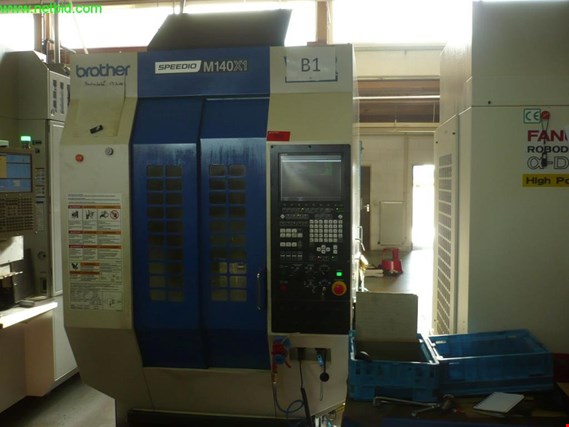 Used Brother Speedio M140X1 CNC machining center for Sale (Trading Premium) | NetBid Industrial Auctions