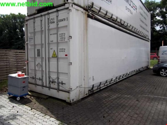 Panav TRIMODER Curtain Shorsea Container 45´-Seecontainer (FSHA 030479) gebraucht kaufen (Trading Premium) | NetBid Industrie-Auktionen