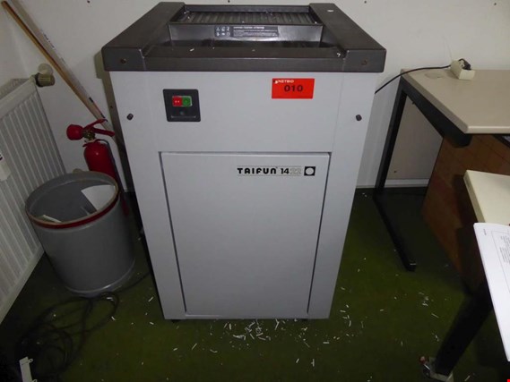 Used Schleicher Taifun 14.22 paper shredder for Sale (Trading Premium) | NetBid Industrial Auctions