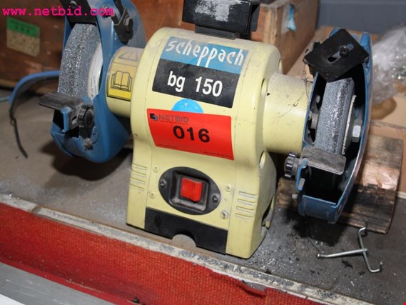 Used Scheppach BG150 Double sanding block for Sale (Auction Premium) | NetBid Industrial Auctions