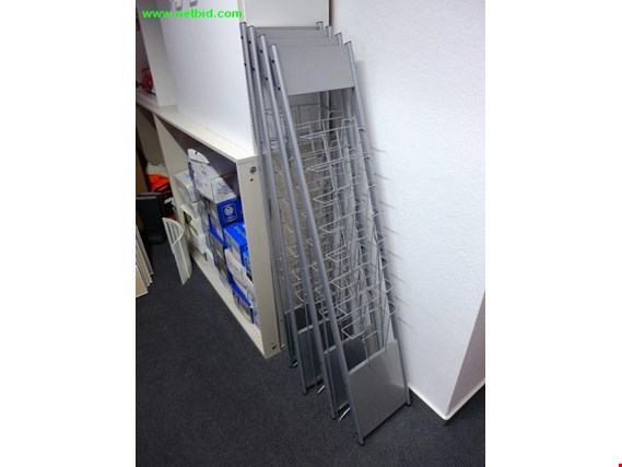 Used 3 Brochure racks for Sale (Trading Premium) | NetBid Industrial Auctions