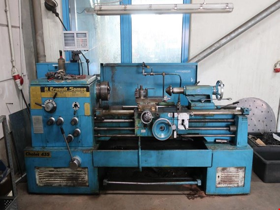 Used Ernault.Somua Cholet 435 sliding and screw-cutting lathe (1701) for Sale (Auction Premium) | NetBid Industrial Auctions