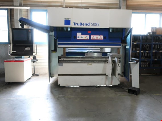 Used Trumpf TruBend 5085 CNC bending press for Sale (Auction Premium) | NetBid Industrial Auctions