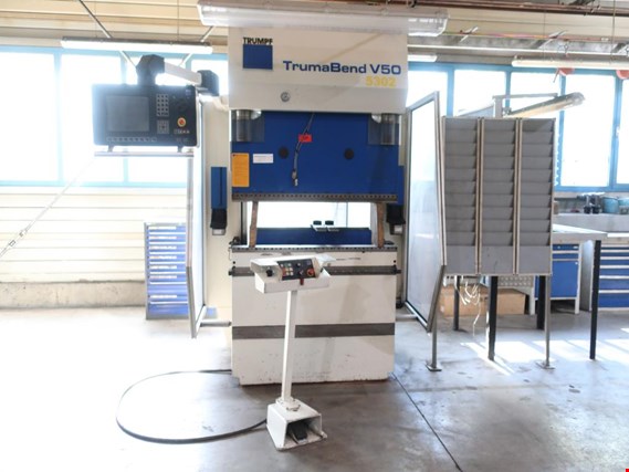 Used Trumpf TrumaBend V50 CNC bending press (5302) for Sale (Trading Premium) | NetBid Industrial Auctions