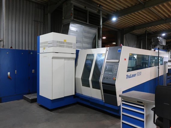 Used Trumpf TruLaser 5030 CNC laser cutting machine for Sale (Trading Premium) | NetBid Industrial Auctions