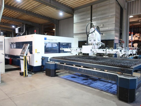 Used Trumpf TruLaser 7040 CNC laser cutting machine for Sale (Trading Premium) | NetBid Industrial Auctions