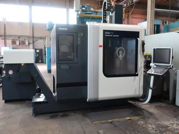 Used Deckel-MAHO DMU70 CNC machining center for Sale (Auction Premium) | NetBid Industrial Auctions