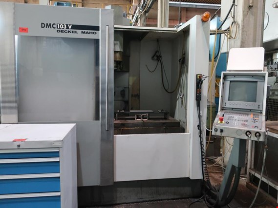 Used Deckel-MAHO DMC103V CNC machining center for Sale (Trading Premium) | NetBid Industrial Auctions