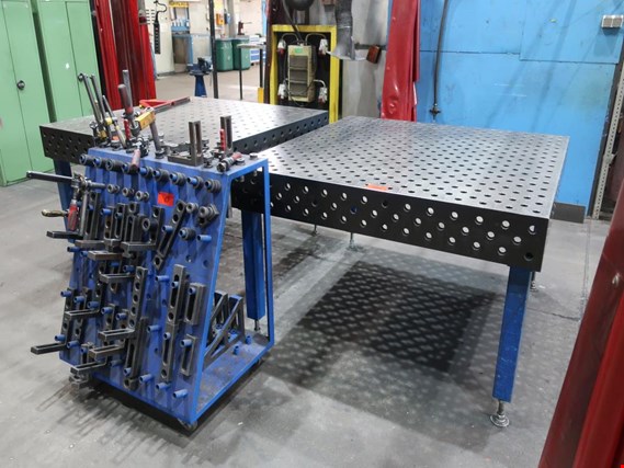 Used Siegmund 2 standardised welding benches for Sale (Auction Premium) | NetBid Industrial Auctions