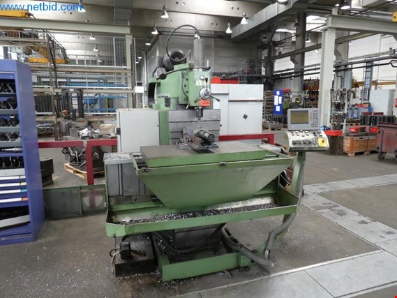 Used INTOS FNGJ50 Universal milling machine for Sale (Auction Premium) | NetBid Industrial Auctions