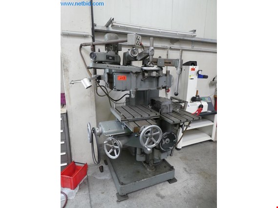 Used Deckel KF12 Copy milling machine for Sale (Trading Premium) | NetBid Industrial Auctions