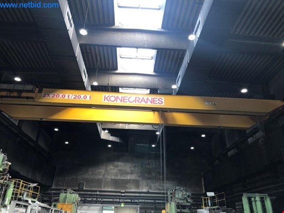 Used Konecranes Double girder bridge crane for Sale (Online Auction) | NetBid Industrial Auctions