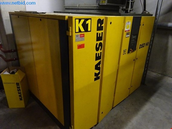 Used Kaeser DSD141 Screw Compressor for Sale (Trading Premium) | NetBid Industrial Auctions