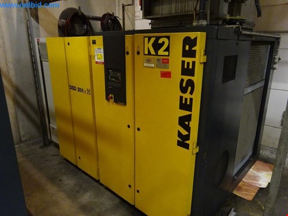 Used Kaeser DSD201 Screw Compressor for Sale (Trading Premium) | NetBid Industrial Auctions