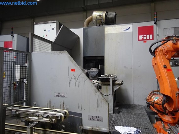 Used Fill SM-02 horizontal CNC machining center for Sale (Online Auction) | NetBid Industrial Auctions