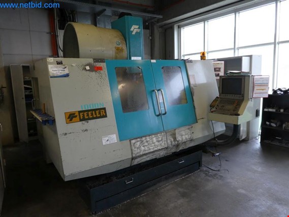 Used Feeler FV1000 AN CNC machining center (941) for Sale (Auction Premium) | NetBid Industrial Auctions