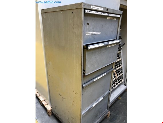 2 Metall-Schubladenschränke gebraucht kaufen (Auction Premium) | NetBid Industrie-Auktionen