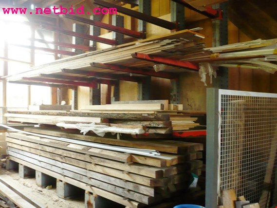 Used 3 Heavy-duty cantilever racking for Sale (Auction Premium) | NetBid Industrial Auctions