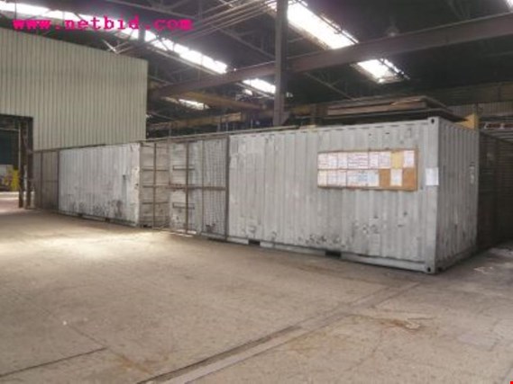 3 Magazinlagercontainer (20 Fuß) gebraucht kaufen (Auction Premium) | NetBid Industrie-Auktionen