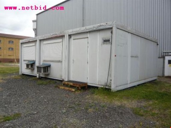 Bürocontaineranlage, (3-teilig) gebraucht kaufen (Auction Premium) | NetBid Industrie-Auktionen