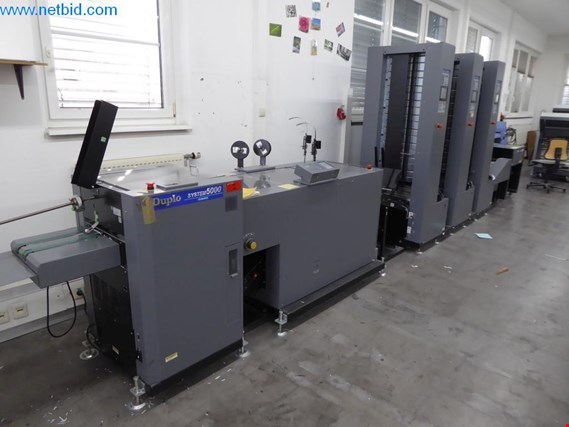 Used Duplo DBM 500 T/DC 1060 stitching/collating machine for Sale (Auction Premium) | NetBid Industrial Auctions