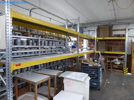 Used 7 lfm. Heavy duty shelving for Sale (Auction Premium) | NetBid Industrial Auctions