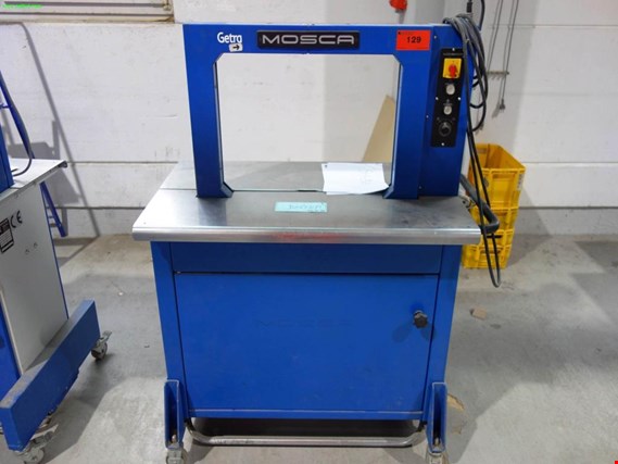 Used Mosca ROM-P4 Automatic plastic strapping machine for Sale (Auction Premium) | NetBid Industrial Auctions