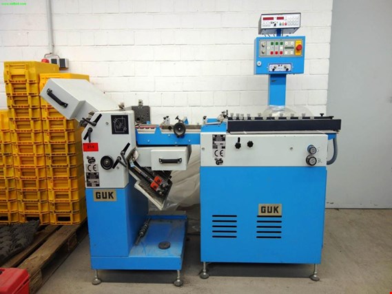 Used GUK FA36/4-4K FAF book folding machine for Sale (Auction Premium) | NetBid Industrial Auctions