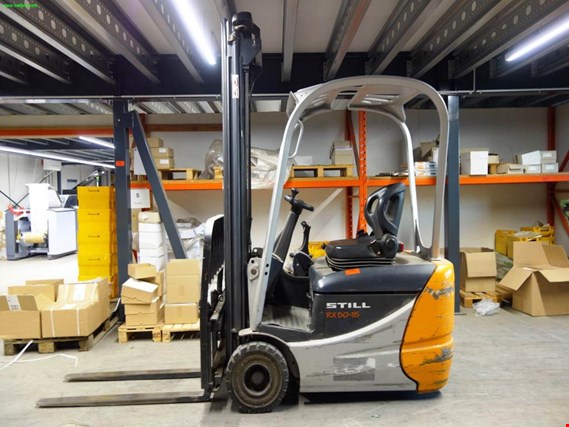 Used Still RX50-15 electr. forklift truck - please note: released at a later date (Dec. 21, 2018) for Sale (Auction Premium) | NetBid Industrial Auctions