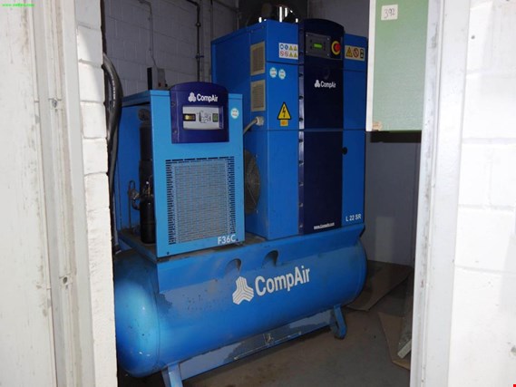 Used CompAir L22SR air compressor for Sale (Trading Premium) | NetBid Industrial Auctions