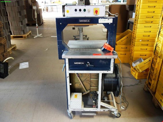 Used Mosca RO111 Plastic strapping machine for Sale (Trading Premium) | NetBid Industrial Auctions