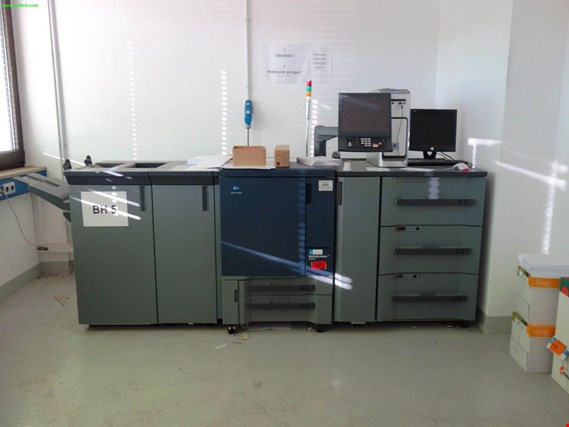 Used Konica Minolta Bizhub Press C1070P digital printing press for Sale (Trading Premium) | NetBid Industrial Auctions