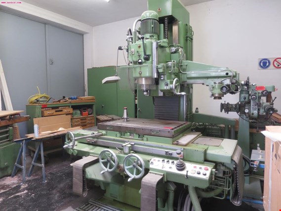 Used BoKö WF 2/180 Hydro-Mill Universal copy milling machine for Sale (Auction Premium) | NetBid Industrial Auctions