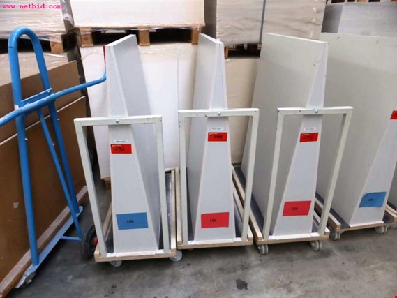 Used 3 printing plate trolleys for Sale (Auction Premium) | NetBid Industrial Auctions