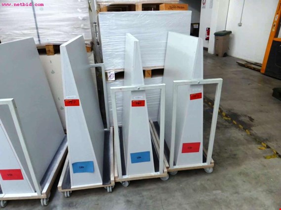 Used 3 printing plate trolleys for Sale (Auction Premium) | NetBid Industrial Auctions