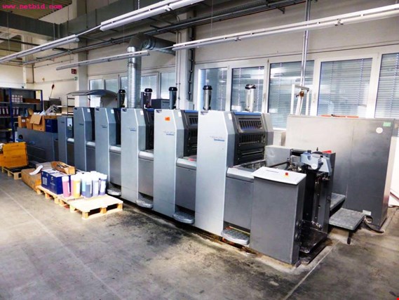 Used Heidelberg (Anicolor) SM52-5+L 5-colour offset printing press for Sale (Trading Premium) | NetBid Industrial Auctions