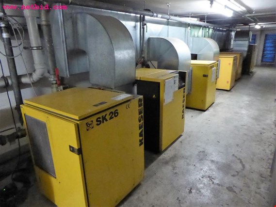 Used Kaeser compressor system - later relesae date 30.04.2019 for Sale (Auction Premium) | NetBid Industrial Auctions