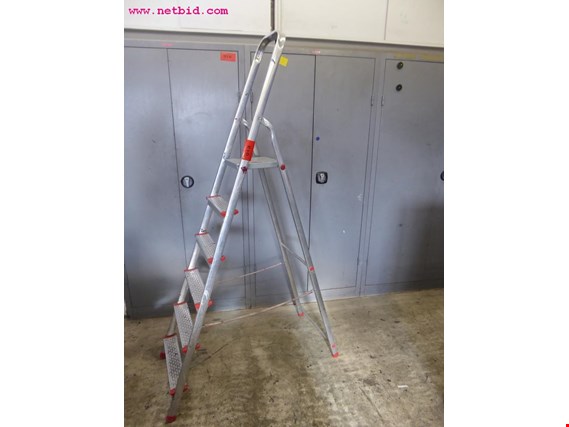 Used aluminium folding ladder for Sale (Auction Premium) | NetBid Industrial Auctions