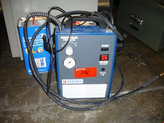 Used Berner 4539 Brake bleeding device for Sale (Auction Premium) | NetBid Industrial Auctions