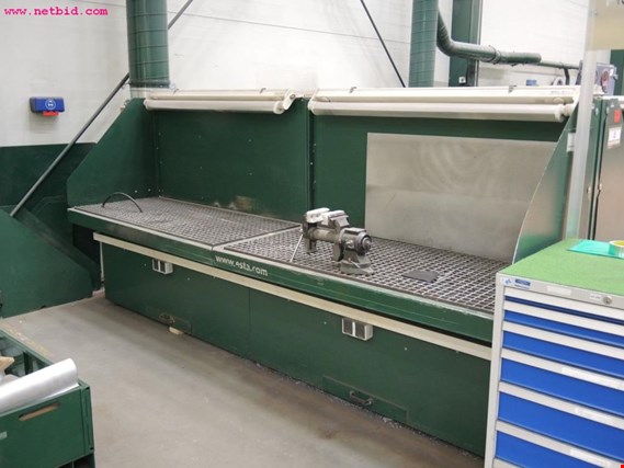 Used Esta welding fume extraction table #100 for Sale (Auction Premium) | NetBid Industrial Auctions