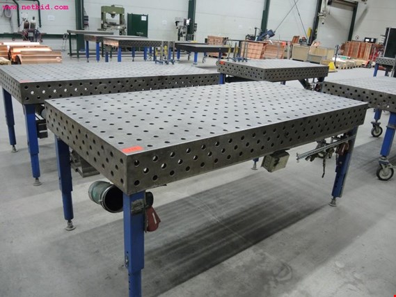 Used 3D welding table #110 for Sale (Auction Premium) | NetBid Industrial Auctions