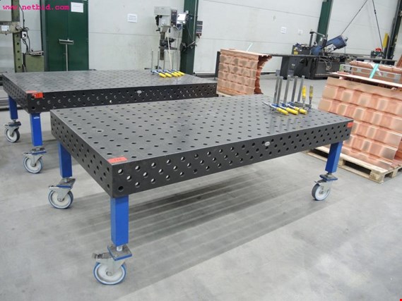Used Siegmund 3D welding table #116 for Sale (Auction Premium) | NetBid Industrial Auctions