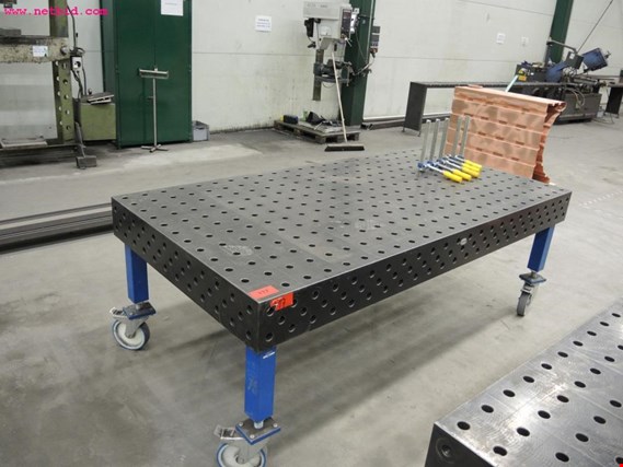 Used Siegmund 3D welding table #117 for Sale (Auction Premium) | NetBid Industrial Auctions
