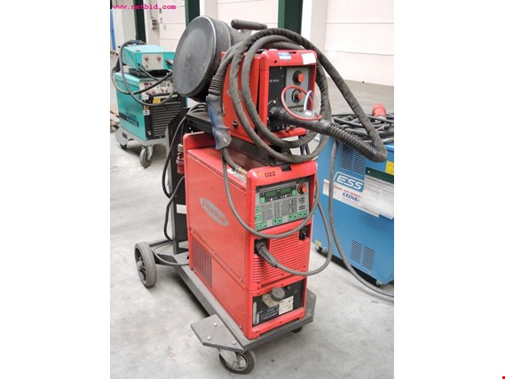Used Fronius Trans Puls Synergic 3200 inert gas welding set #22 for Sale (Auction Premium) | NetBid Industrial Auctions
